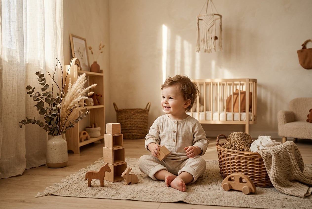 CubAira premium kidswear — warm, earthy, soft